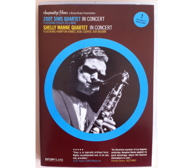 Zoot Sims Quartet / Shelly Manne Quartet - In Concert (DVD)