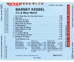 Barney Kessel - It's A Blue World (CD, 1990)