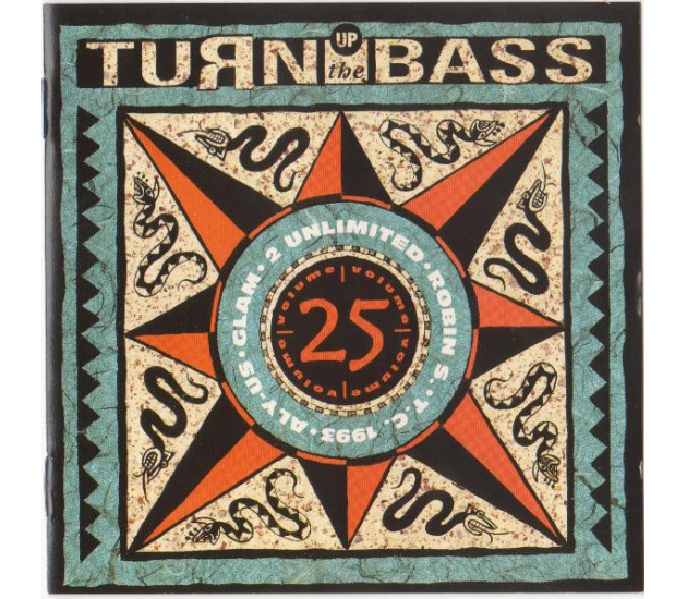 Various - Turn Up The Bass Volume 25 (CD, 1993)