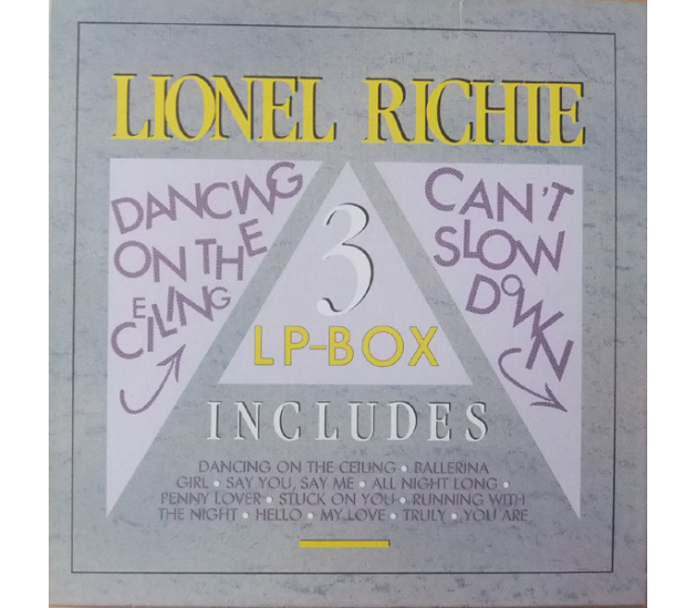 Lionel Richie - Lionel Richie / Dancing On The Ceiling / Can't Slow Down (3LP)