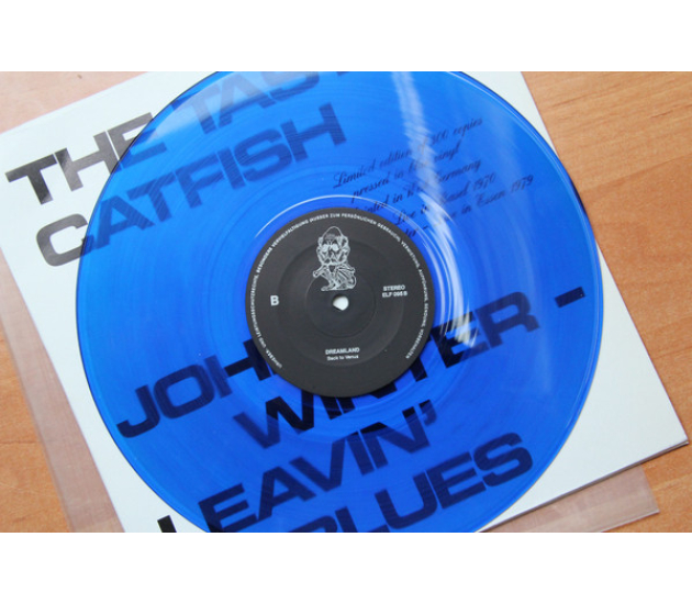 Johnny Winter - Taste - Catfish Leavin Blues - Limited edition of 300 Blue copies (LP 1979)