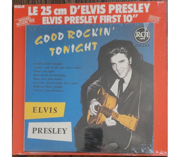 Elvis Presley – Good Rockin' Tonight (LP, 1983)
