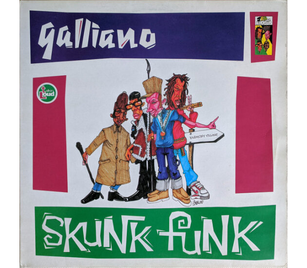 Galliano - Skunk Funk (12", Maxi,  1992)