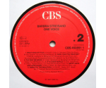 Barbra Streisand - One Voice (LP, 1987)