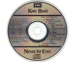 Kate Bush - Never For Ever (CD, 1987)