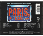 Ry Cooder - Paris, Texas - Original Motion Picture Soundtrack (CD, 1988)