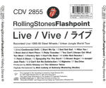 The Rolling Stones - Flashpoint (CD)