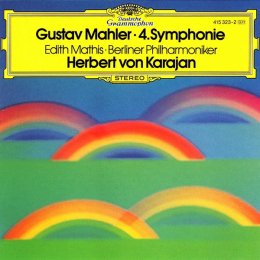 Gustav Mahler - Edith Mathis, Berliner Philharmoniker, Herbert von Karajan - 4. Symphonie (CD, 1987)