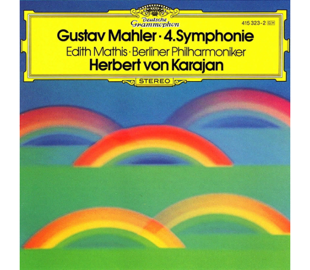 Gustav Mahler - Edith Mathis, Berliner Philharmoniker, Herbert von Karajan - 4. Symphonie (CD, 1987)