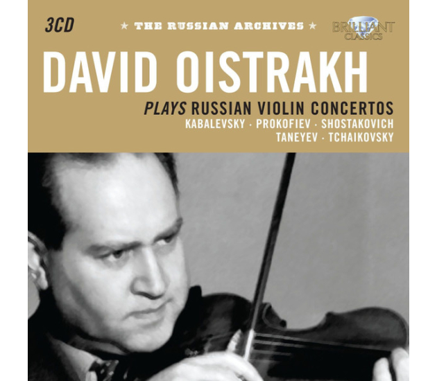 David Oistrach - Russian Violin Concertos (3xCD, 2011)