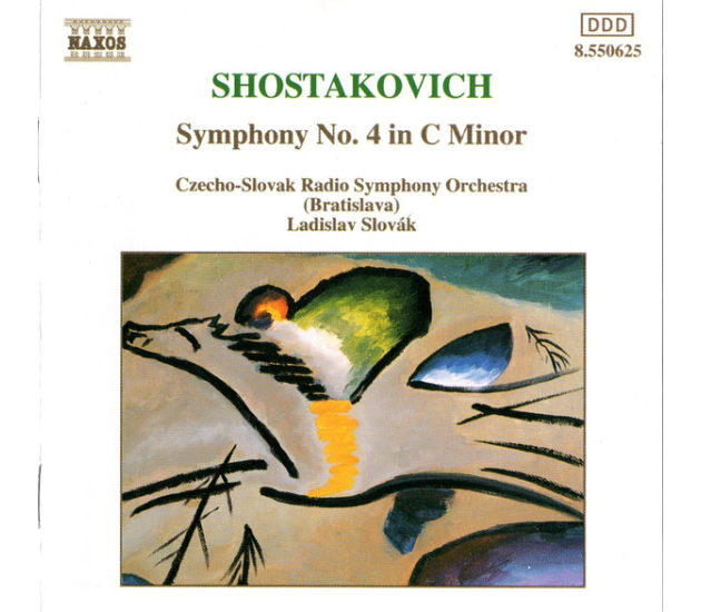 Dmitri Shostakovich, Slovak Radio Symphony Orchestra, Ladislav Slovák - Symphony No. 4 In C Minor (CD)