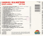 Lionel Hampton - Small Combos 1937-1940 (CD, 1990)