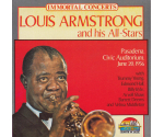 Louis Armstrong And His All-Stars - Pasadena, Civic Auditorium, June 20, 1956 (CD, 1988)