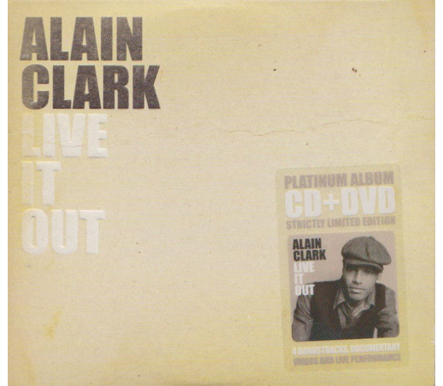 Alain Clark - Live It Out (CD, 2007)