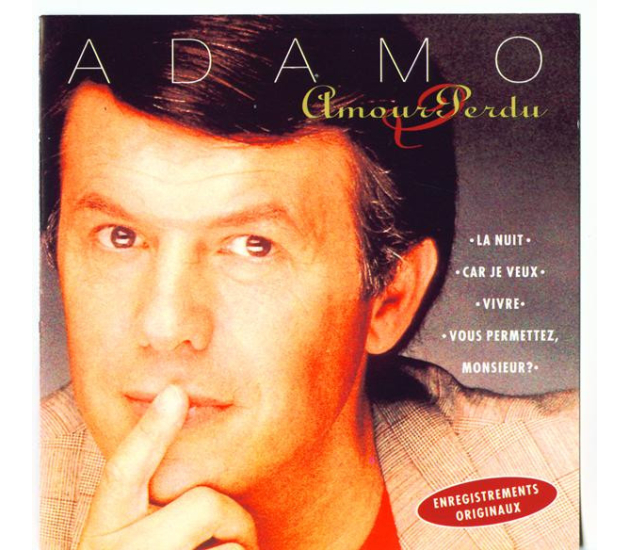 Adamo - Amour Perdu (CD, 1996)