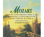 Wolfgang Amadeus Mozart - English Chamber Orchestra, Vladimir Spivakov - Violin Concertos Nos. 1 & 2 / Sinfonia Concertante For Violin & Viola (CD 1996)