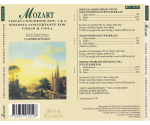 Wolfgang Amadeus Mozart - English Chamber Orchestra, Vladimir Spivakov - Violin Concertos Nos. 1 & 2 / Sinfonia Concertante For Violin & Viola (CD 1996)