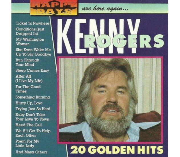 Kenny Rogers - 20 Golden Hits (CD)