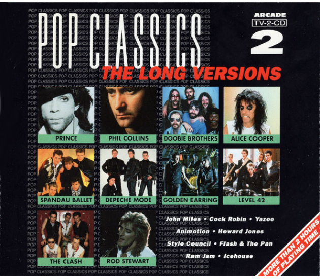 Various - Pop Classics - The Long Versions 2 (2xCD, 1991)