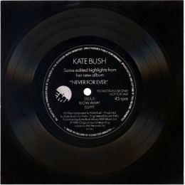 Kate Bush - Some Edited Highlights From Her New Album "Never For Ever" (1980)