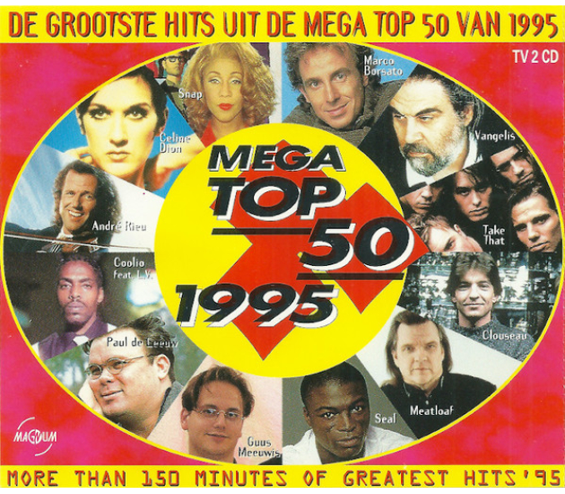 Various - De Grootste Hits Uit De Mega Top 50 Van 1995 (2xCD, 1995)