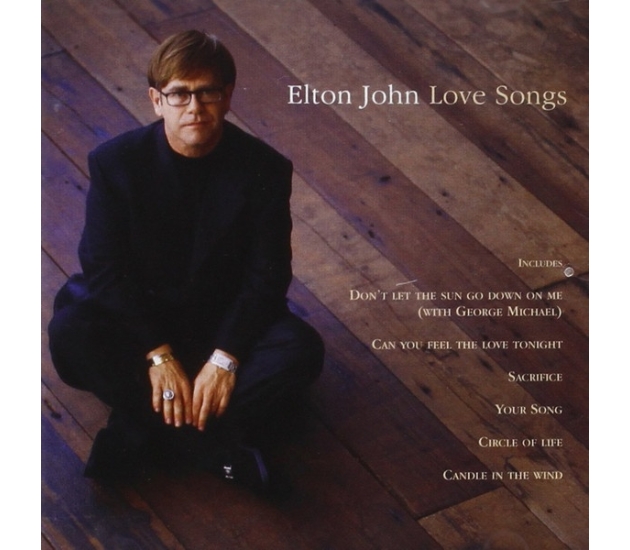 Elton John - Love Songs (CD, 1995)
