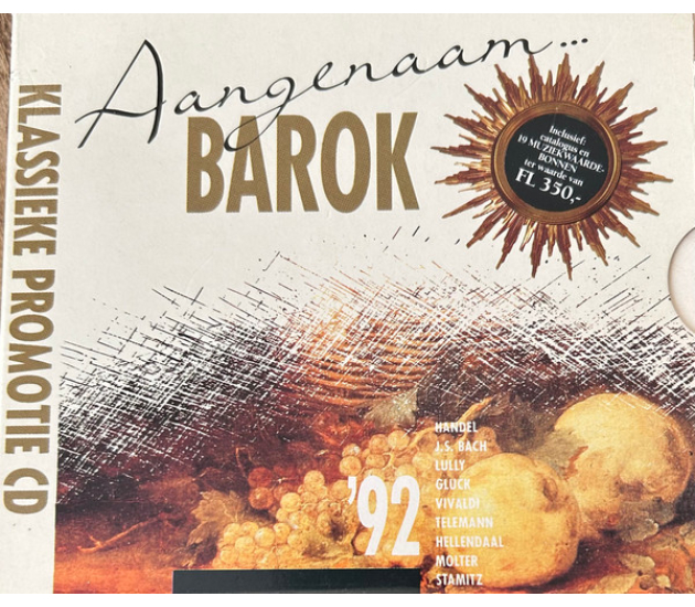 Various - Aangenaam... Barok '92 (CD, 1992)