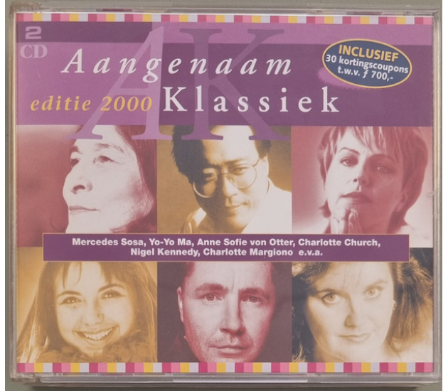 Various - Aangenaam... Klassiek - Editie 2000 (2xCD, 2000)