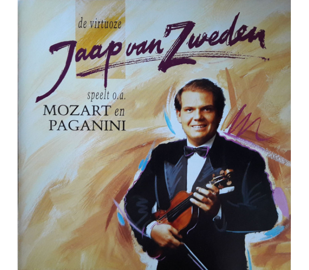 Jaap van Zweden - De Virtuoze Jaap Van Zweden Speelt O.A. Mozart En Paganini (CD, 1992)