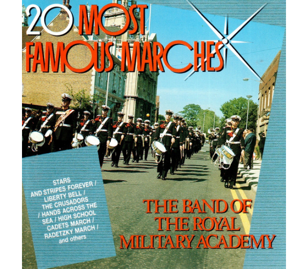 Band Of The Dutch Royal Military Academy - 20 Most Famous Marches (CD, 1989)