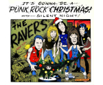 The Ravers vs The Ravers – Punk Rock Christmas / Silent Night (Coloured LP, 1978)