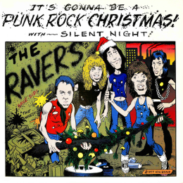 The Ravers vs The Ravers – Punk Rock Christmas / Silent Night (Coloured LP, 1978)
