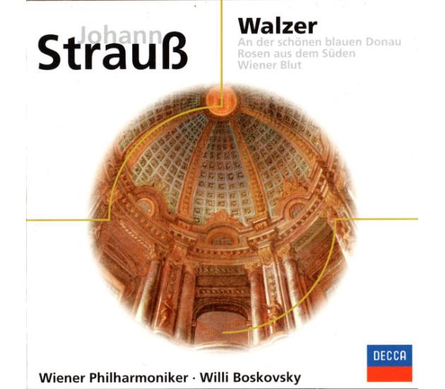 Johann Strauss Jr. - Wiener Philharmoniker · Willi Boskovsky - Walzer (CD)