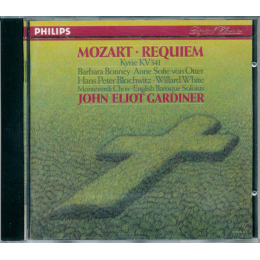 Wolfgang Amadeus Mozart - Barbara Bonney, Anne Sofie von Otter, Hans Peter Blochwitz - Requiem, Kyrie KV 341 (CD, 1987)