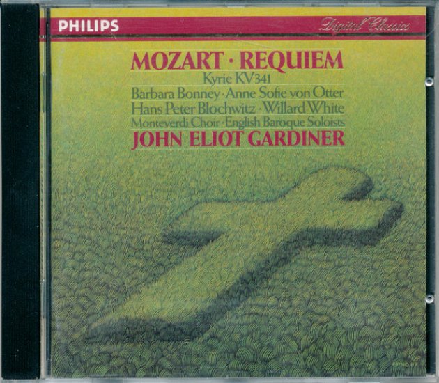 Wolfgang Amadeus Mozart - Barbara Bonney, Anne Sofie von Otter, Hans Peter Blochwitz - Requiem, Kyrie KV 341 (CD, 1987)