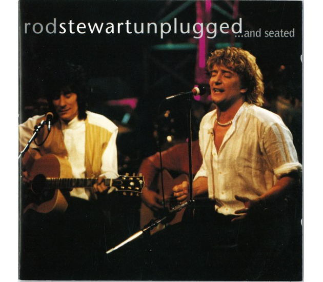 Rod Stewart With Special Guest Ron Wood - Unplugged ...And Seated (CD, 1993)