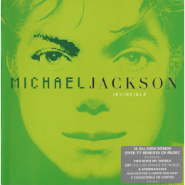 Michael Jackson - Invincible (CD, 2001)