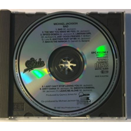 Michael Jackson - Bad (CD, 1987)