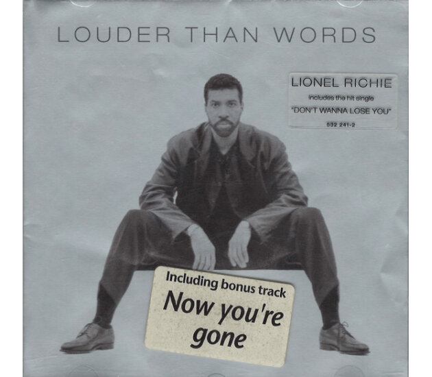 Lionel Richie - Louder Than Words (CD, 1996)