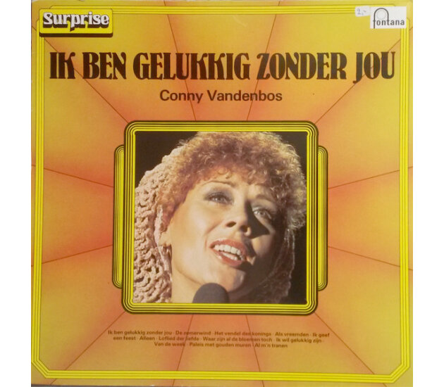 Conny Vandenbos - Ik Ben Gelukkig Zonder Jou (LP 1978)