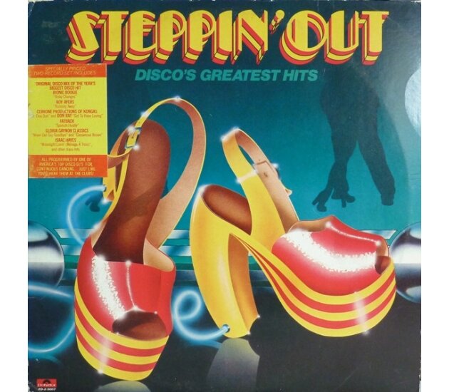 Various – Steppin' Out - Disco's Greatest Hits (LP, 1978)