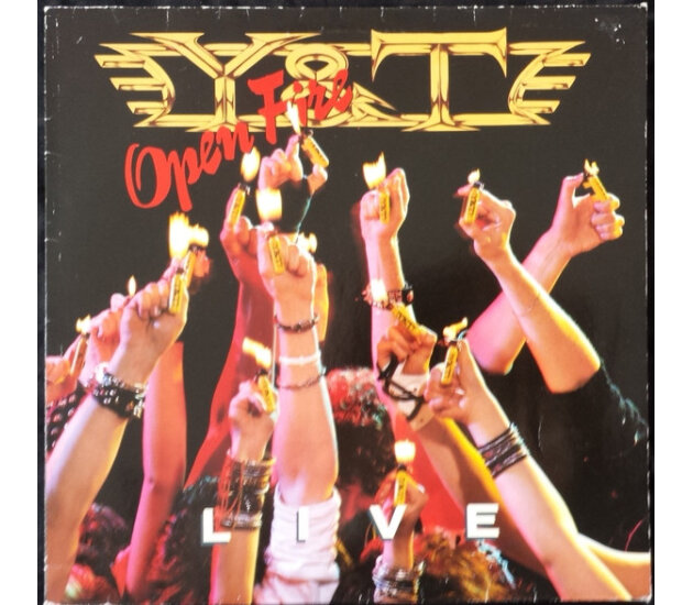 Y & T - Open Fire (LP 1985)