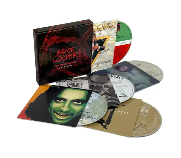 Alice Cooper The Studio Albums 1975 - 1978 (5x CD, 2026)