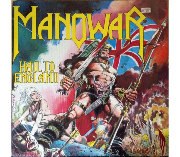 Manowar - Hail To England (LP 1984)