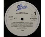 Michael Jackson - Thriller (LP 1982) CBS Promo Only Sticker on Back