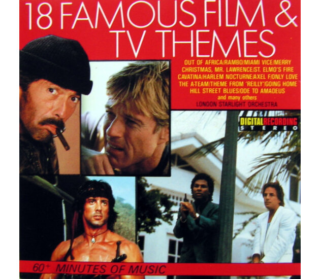 London Starlight Orchestra - 18 Famous Film & TV Themes (CD, 1986)