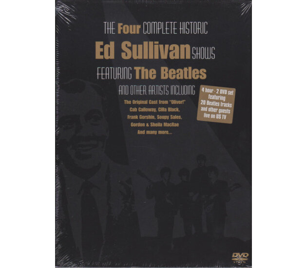 The Beatles - The Four Complete Historic Ed Sullivan Shows Featuring The Beatles (DVD 2003)