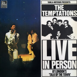 Temptations, The - Live In Person At London's Talk Of Town (LP, 1970)