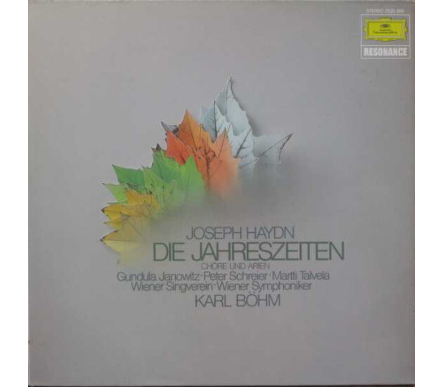 Joseph Haydn - Die Jahreszeiten (Chöre Und Arien) (LP)
