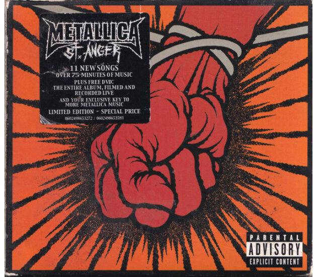 Metallica – St. Anger (CD, DVD, 2003)